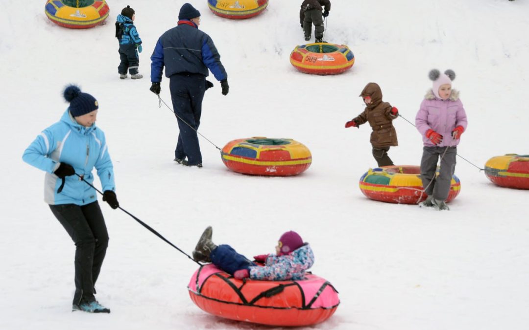Правила безопасного катания на санках и тюбингах