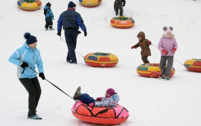 Правила безопасного катания на санках и тюбингах