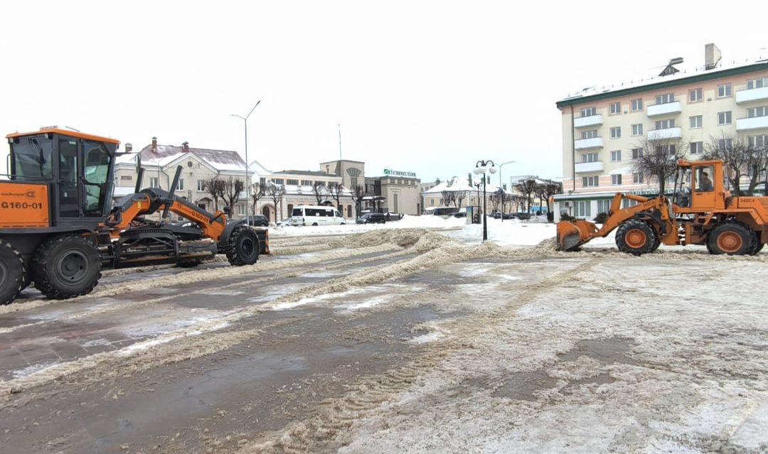 Подготовка территории к размещению ярмарки